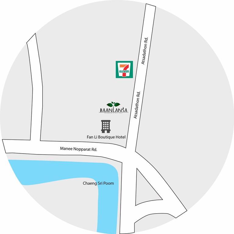 Baanlansa Bed&Bar Hotel Чиангмай Екстериор снимка